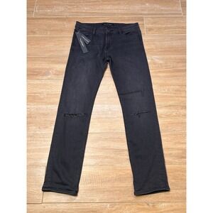 Cult of Individuality Freedom Slouchy Black Distressed Jeans Size 26
